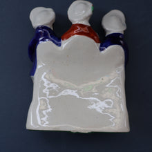 Load image into Gallery viewer, BURNS INTEREST: Antique Staffordshire Flatback Figurine. "Auld Lang Syne"

