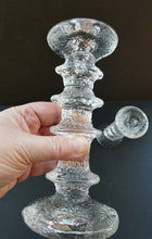 Load image into Gallery viewer, Ittala Finnish Glass Festivo Four Ring Candlesticks Timo Sarpaneva 
