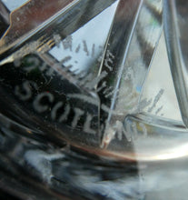 Load image into Gallery viewer, 6 EDINBURGH CRYSTAL Matching Whisky Tumblers HIGHLAND CUT 1960s; Each with Etched Signature.
