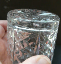 Load image into Gallery viewer, 6 EDINBURGH CRYSTAL Matching Whisky Tumblers HIGHLAND CUT 1960s; Each with Etched Signature.
