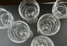 Load image into Gallery viewer, Pair of Stuart Crystal Aura Wine Glases Jasper Conran 9 inches
