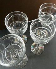 Load image into Gallery viewer, Pair of Stuart Crystal Aura Wine Glases Jasper Conran 9 inches
