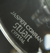 Load image into Gallery viewer, Pair of Stuart Crystal Aura Wine Glases Jasper Conran 9 inches
