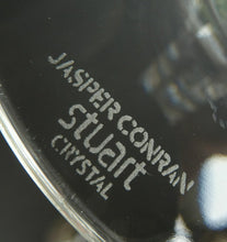 Load image into Gallery viewer, Pair of Stuart Crystal Aura Wine Glases Jasper Conran 9 inches
