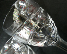 Load image into Gallery viewer, Pair of Stuart Crystal Aura Wine Glases Jasper Conran 9 inches
