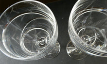 Load image into Gallery viewer, Pair of Stuart Crystal Aura Wine Glases Jasper Conran 9 inches

