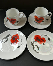 Load image into Gallery viewer, Pair of Susie Cooper Cornpoppy Trios
