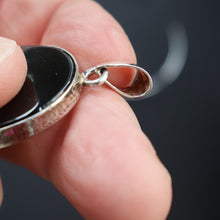 Load image into Gallery viewer, Stylish Vintage DANISH Silver Torque and Ebony Pendant by Niels Erik From (1908 - 1982)
