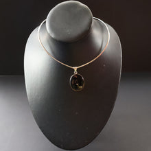 Load image into Gallery viewer, Stylish Vintage DANISH Silver Torque and Ebony Pendant by Niels Erik From (1908 - 1982)

