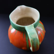 Load image into Gallery viewer, Large 1930s TUDOR Ceramics Art Deco Colourful Dripware Jug. Height 6 1/2 inches

