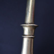 Load image into Gallery viewer, ART NOUVEAU Early 20th Century Brass Table Lamp with White Glass Shade. REWIRED

