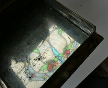 Load image into Gallery viewer, Antique  Edwardian Art Nouveau Confectionary Tin. Dragonfly Design
