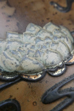 Load image into Gallery viewer, Antique  Edwardian Art Nouveau Confectionary Tin. Dragonfly Design
