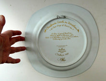 Load image into Gallery viewer,  BJORN WIINBLAD Large Porcelain Wall Plate. CHRISTMAS 1985 Rosenthal Studio-Line. 11 INCHE
