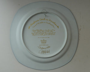  BJORN WIINBLAD Large Porcelain Wall Plate. CHRISTMAS 1988 Rosenthal Studio-Line. 11 INCHES Media 1 of 14