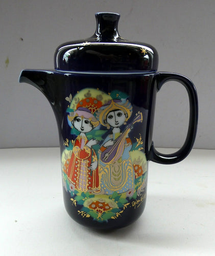 1001 Nights Bjorn Wiinblad 1995 Coffee Pot for Rosenthal