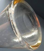 Load image into Gallery viewer, 1950s HOLMEGAARD Princess Tall Conical Decanter with Internal Bubble in Stopper
