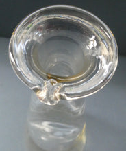 Load image into Gallery viewer, 1950s HOLMEGAARD Princess Tall Conical Decanter with Internal Bubble in Stopper
