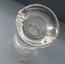 Load image into Gallery viewer, 1950s HOLMEGAARD Princess Tall Conical Decanter with Internal Bubble in Stopper

