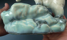 Load image into Gallery viewer, 1930s ART DECO Czech Polar Bear Bowl. Very Decorative Figurative Centerpiece Designed by Ditmar Urbach 
