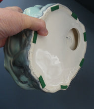 Load image into Gallery viewer, 1930s ART DECO Czech Polar Bear Bowl. Very Decorative Figurative Centerpiece Designed by Ditmar Urbach 
