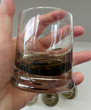Load image into Gallery viewer, SIX Caithness LYBSTER Peat Whisky Tumblers. Plus Lybster Decanter Bottle
