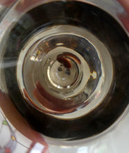 Load image into Gallery viewer, SIX Caithness CANISBAY LARGE Peat Coloured Wine Glasses. Space Age Shape. 5 1/4 inches in height
