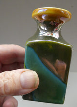 Load image into Gallery viewer, SCOTTISH POTTERY. Three 1970s / 1980s Margery Clinton Lustre Glaze Miniature Bottle Vases
