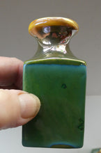 Load image into Gallery viewer, SCOTTISH POTTERY. Three 1970s / 1980s Margery Clinton Lustre Glaze Miniature Bottle Vases
