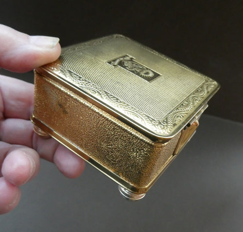  1950s P&O CRUISE SHIP SOUVENIR Trinket Box.