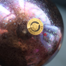 Load image into Gallery viewer, 1980s John Ditchfield. Rare Large Glasform Glass Ball with Clear Glass Hanging Loop
