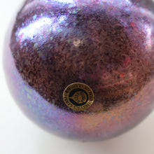 Load image into Gallery viewer, 1980s John Ditchfield. Rare Large Glasform Glass Ball with Clear Glass Hanging Loop
