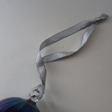 Load image into Gallery viewer, 1980s John Ditchfield. Rare Large Glasform Glass Ball with Clear Glass Hanging Loop
