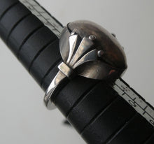 Load image into Gallery viewer, Stylish GEORG JENSEN Sterling Silver Ring by Oscar Gundlach-Pedersen. No. 51

