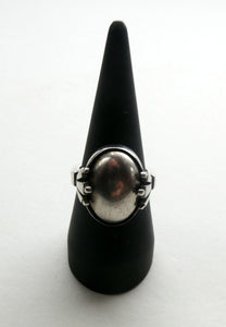 Stylish GEORG JENSEN Sterling Silver Ring by Oscar Gundlach-Pedersen. No. 51