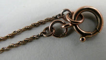 Load image into Gallery viewer, Long Fancy Guard or Muff Chain with Gold Ball Inclusions. 14 Carat Gold. Weight 11 grams

