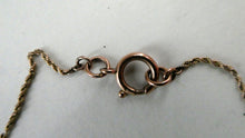Load image into Gallery viewer, Long Fancy Guard or Muff Chain with Gold Ball Inclusions. 14 Carat Gold. Weight 11 grams

