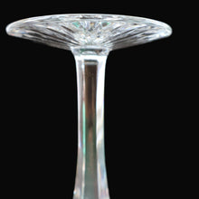 Load image into Gallery viewer, PAIR of Vintage Edinburgh Crystal LARGE Wine Glasses. MONTROSE PATTERN. 7 3/4 inches
