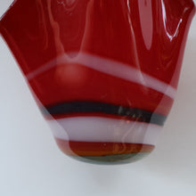 Load image into Gallery viewer, Large Vintage JAPANESE Marti / Multi Glass (Fukuoka) Vase with Original Sticker
