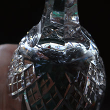 Load image into Gallery viewer, PAIR of Vintage Edinburgh Crystal LARGE Water / Red Wine Glasses. MONTROSE PATTERN. 8 1/4 inches
