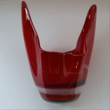 Load image into Gallery viewer, Large Vintage JAPANESE Marti / Multi Glass (Fukuoka) Vase with Original Sticker
