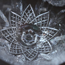 Load image into Gallery viewer, PAIR of Vintage Edinburgh Crystal LARGE Water / Red Wine Glasses. MONTROSE PATTERN. 8 1/4 inches
