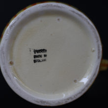 Load image into Gallery viewer, Large 1930s TUDOR Ceramics Art Deco Colourful Dripware Jug. Height 6 1/2 inches
