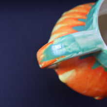 Load image into Gallery viewer, Large 1930s TUDOR Ceramics Art Deco Colourful Dripware Jug. Height 6 1/2 inches
