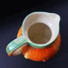 Load image into Gallery viewer, Large 1930s TUDOR Ceramics Art Deco Colourful Dripware Jug. Height 6 1/2 inches
