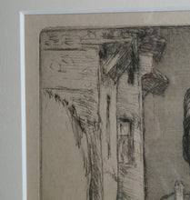 Load image into Gallery viewer, 1920s Etching Drypoint by George Bain. A Man from Macedonia. Pencil Signed
