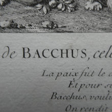 Load image into Gallery viewer, Original Antique FRENCH Etching by Claude Gillot (1673 - 1722). The Feast of the Bacchus
