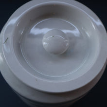 Load image into Gallery viewer, Early 20th Century Antique Grimwades White Hooped Household Jar or Canister. SAGO (in green letters)
