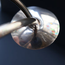 Load image into Gallery viewer, Stylish 1960s Vintage Danish Modernist Silver Plate Candle Holder. Designed by A.P. Berg
