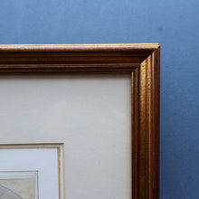 Load image into Gallery viewer, Rare 18th Century Drawing: The Sad Historian of the Pensive Plain (Illustration to Oliver Goldsmith's Poem). Pen and Grey Wash on Paper
